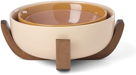 24 Seven Colors Sunbaked Porcelain Nesting Bowl Set, 4-Piece