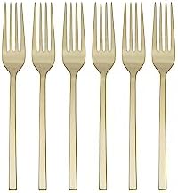 Allay Champagne Dinner Forks, Set of 6