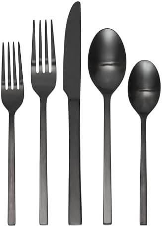 Allay Midnight 20-Piece Silverware Set for 4