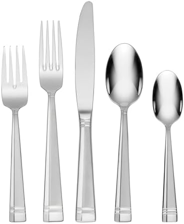 Amsterdam 45-Piece 18/0 Silverware Set for 8