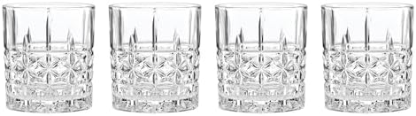 Apollo Double Old Fashioned Glasses, Set of 4