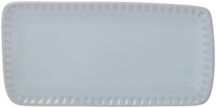 Artisanal Stripe Blue Hors Doeuvres Tray