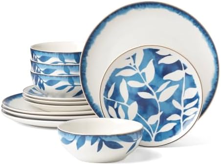 Aura 12-Piece Dinnerware Set