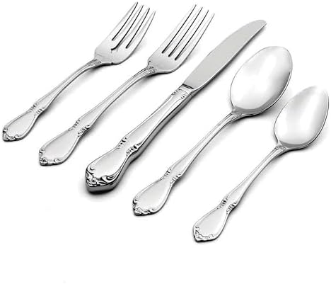 Chateau 5-Piece 18/10 Silverware Set for 1
