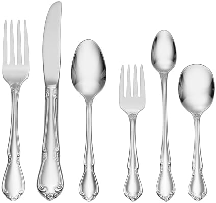Chateau 6-Piece Progress Set, Baby Spoons Fork & Toddler
