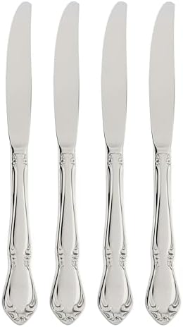 Chateau Dinner Knives Silverware Set for 4