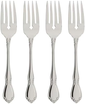 Chateau Salad Forks Silverware Set for 4