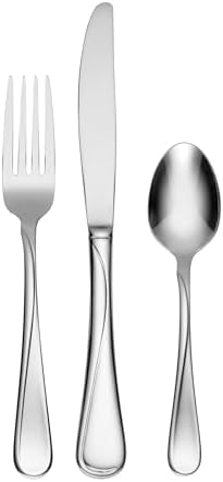 Flight 12-Piece Stainless Steel Flatware Set, Service for 4