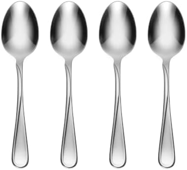 Flight Dinner Spoons Silverware Set for 4