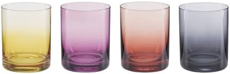 Golden Hour Double Old Fashioned Glasses, Set of 4