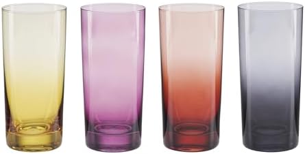 Golden Hour Hiball Glasses, Set of 4
