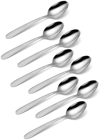 Jordan Frosted Teaspoons, Set of 8