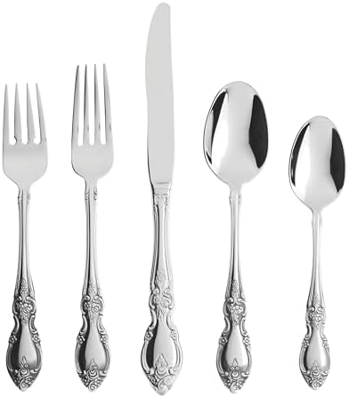 Louisiana 20-Piece 18/8 Silverware Set for 4