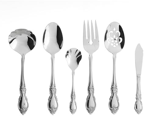 Louisiana 6-Piece Silverware Serving Set