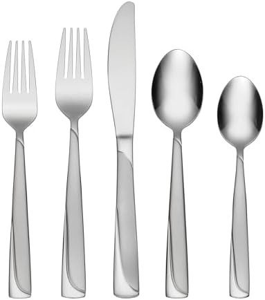 Madeline 51-Piece Everyday Flatware Set with Caddy, Service for 8