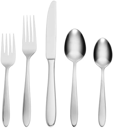 Mooncrest 65-Piece 18/0 Silverware Set for 12