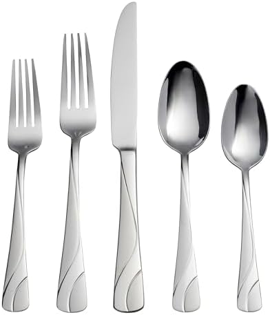 River 20-Piece Everyday Flatware Set, Service for 4