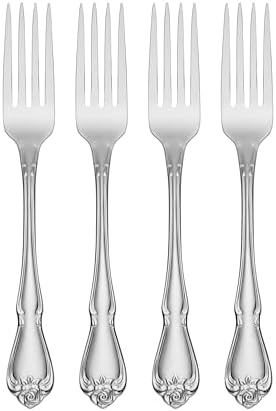 True Rose Dinner Forks, Set of 4