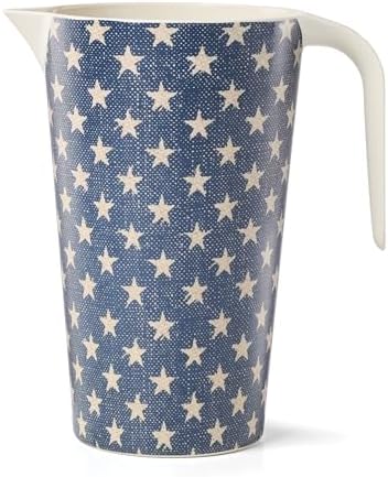 Vintage Americana Melamine 4th of July Pitcher, 32oz