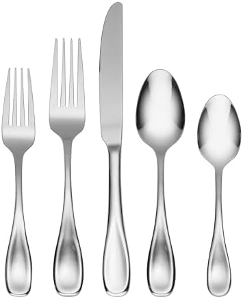 Voss 20-Piece 18/0 Silverware Set for 4
